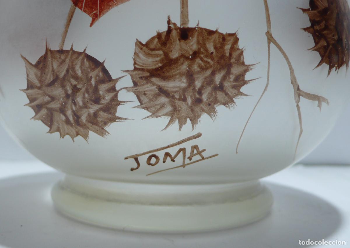 Vintage: JARRON DE CRISTAL DECORADO - Foto 3