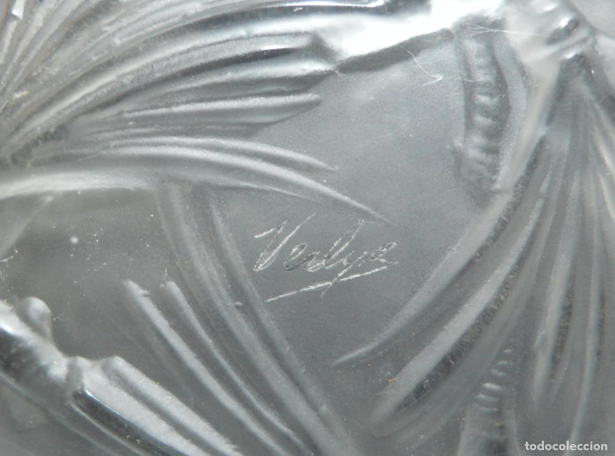 Vintage: CUENCO DE CRISTAL DECORADO - Foto 3