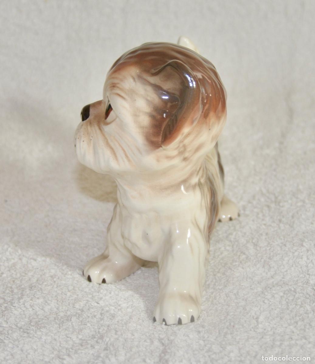 Vintage: Perro en cer&aacute;mica Melba Ware - Foto 4
