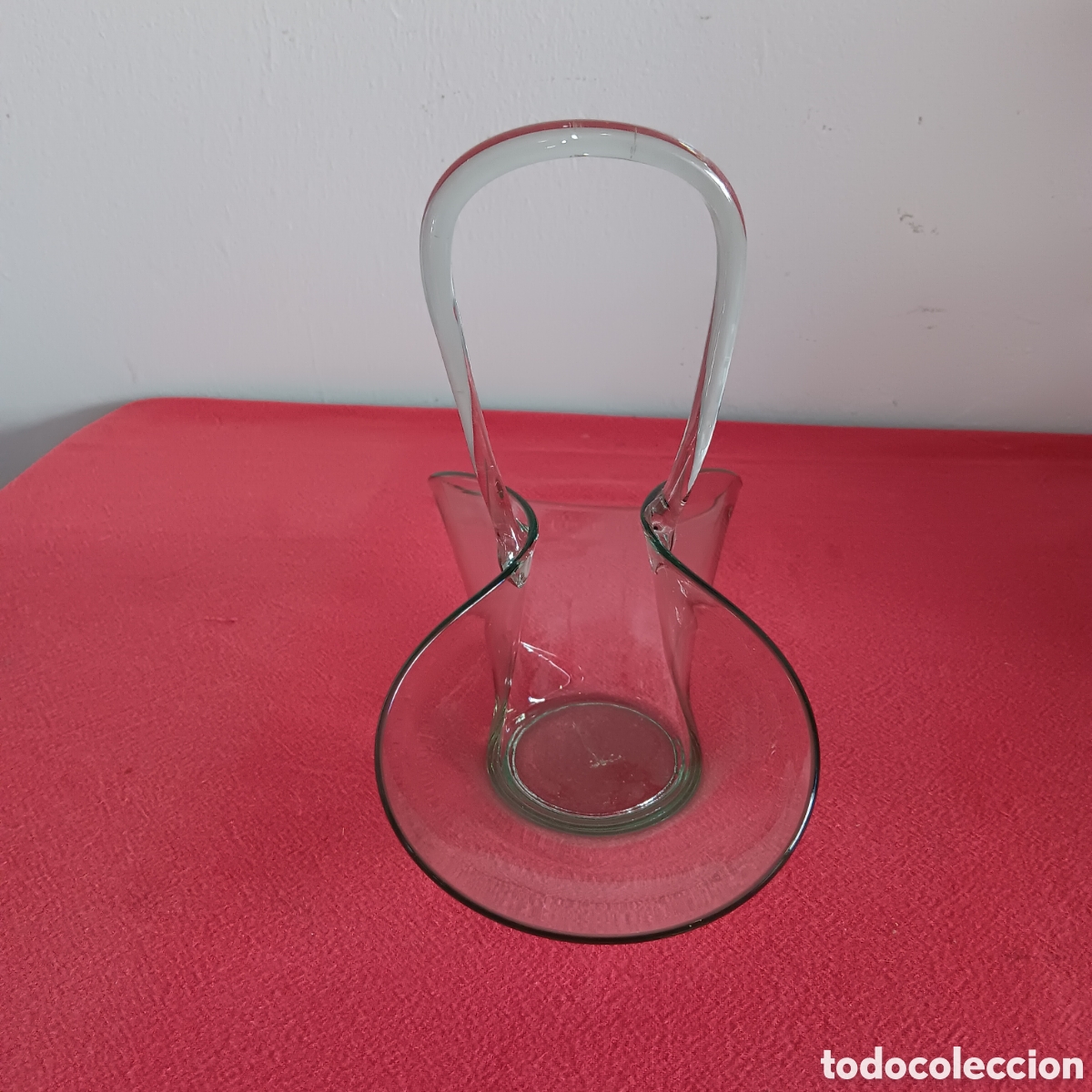 Vintage: Centro de mesa/ cesta de cristal - Foto 2