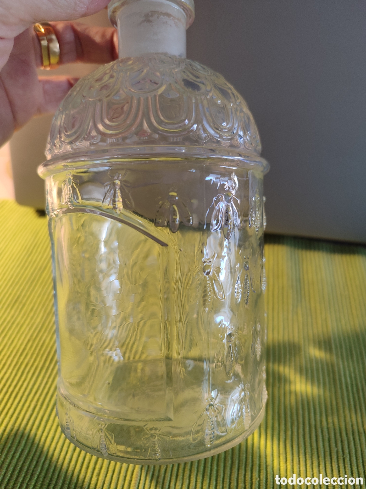 Vintage: Botella con grabados - Foto 2