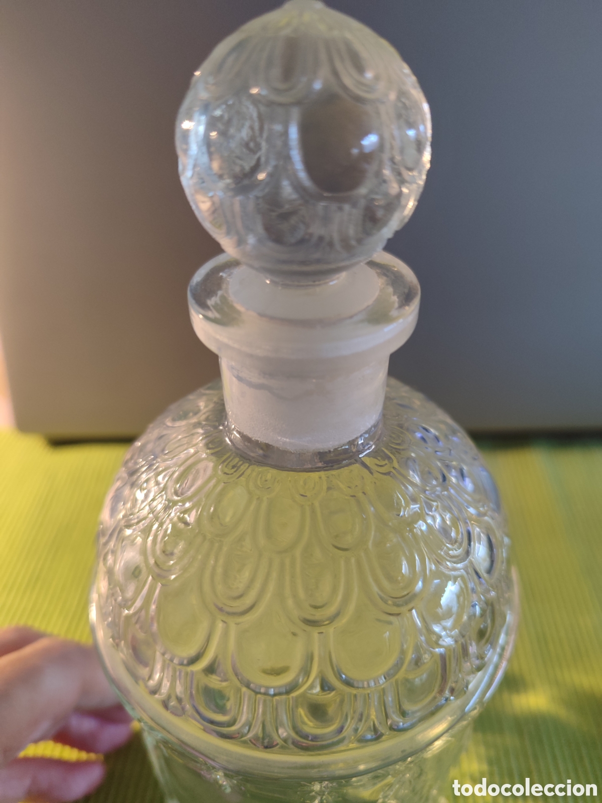 Vintage: Botella con grabados - Foto 8
