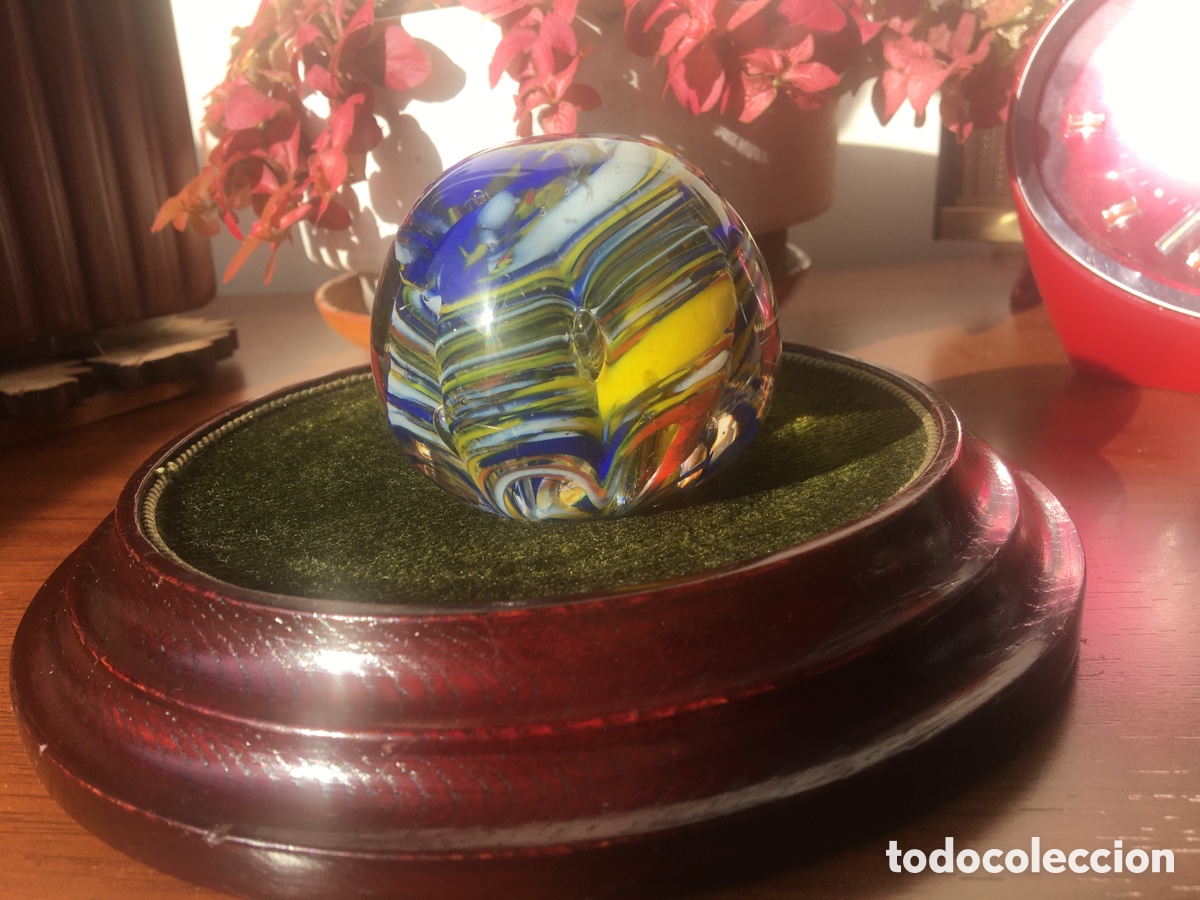 Vintage: bola de cristal murano - Foto 2