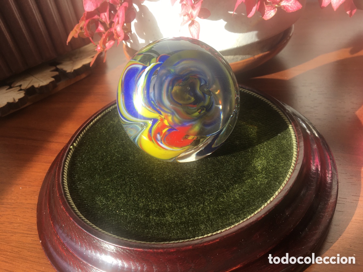Vintage: bola de cristal murano - Foto 5
