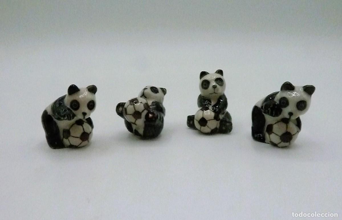 Vintage: Lote osos panda con balon. - Foto 1