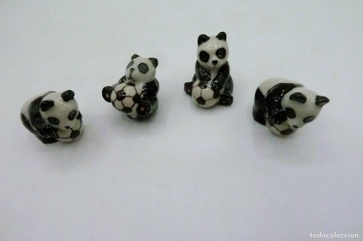 Vintage: Lote osos panda con balon. - Foto 2