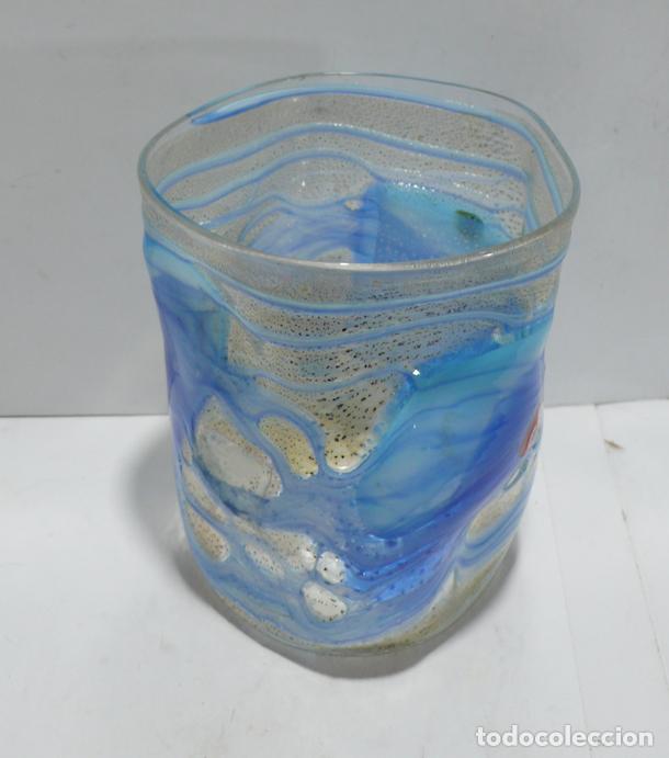 Vintage: BASO DE CRISTAL IRREGULAR - Foto 2