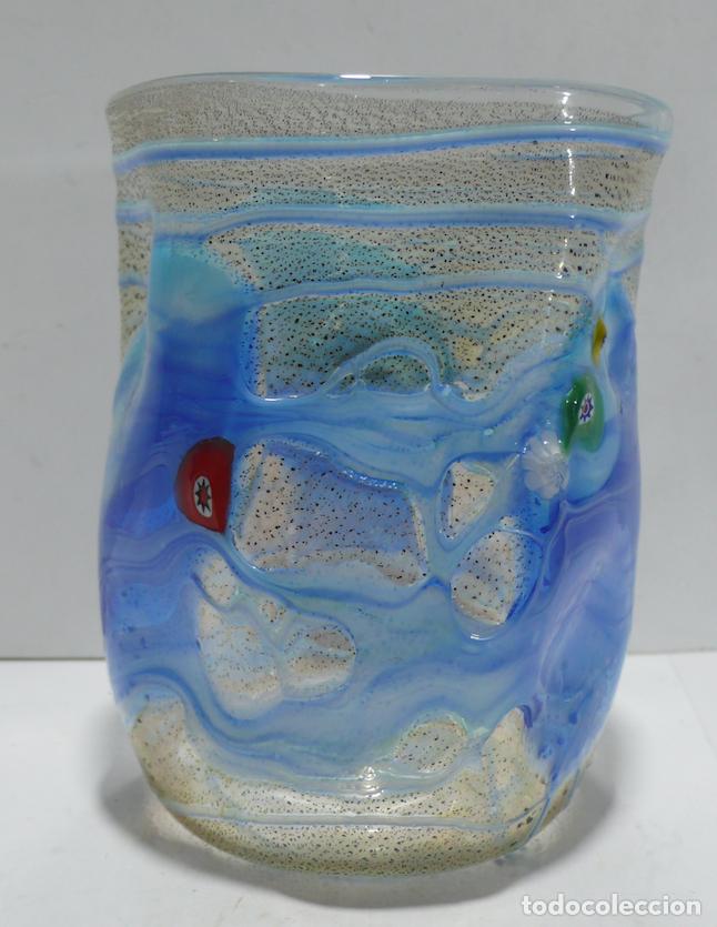 Vintage: BASO DE CRISTAL IRREGULAR - Foto 3