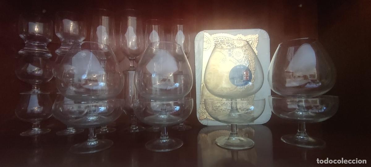 Vintage: Copas y vasos de cristal - Foto 2
