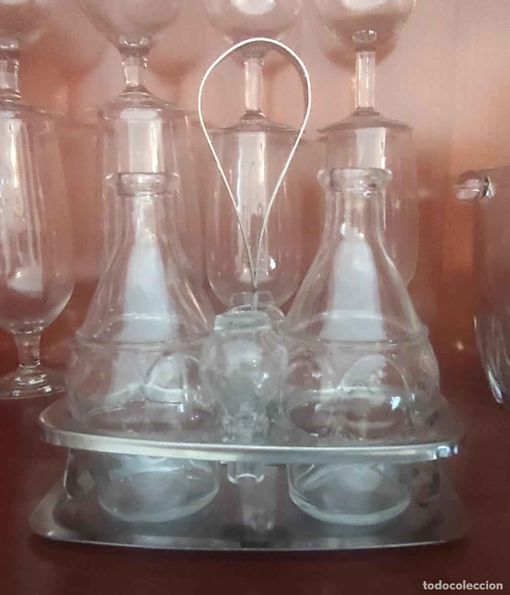 Vintage: Copas y vasos de cristal - Foto 4