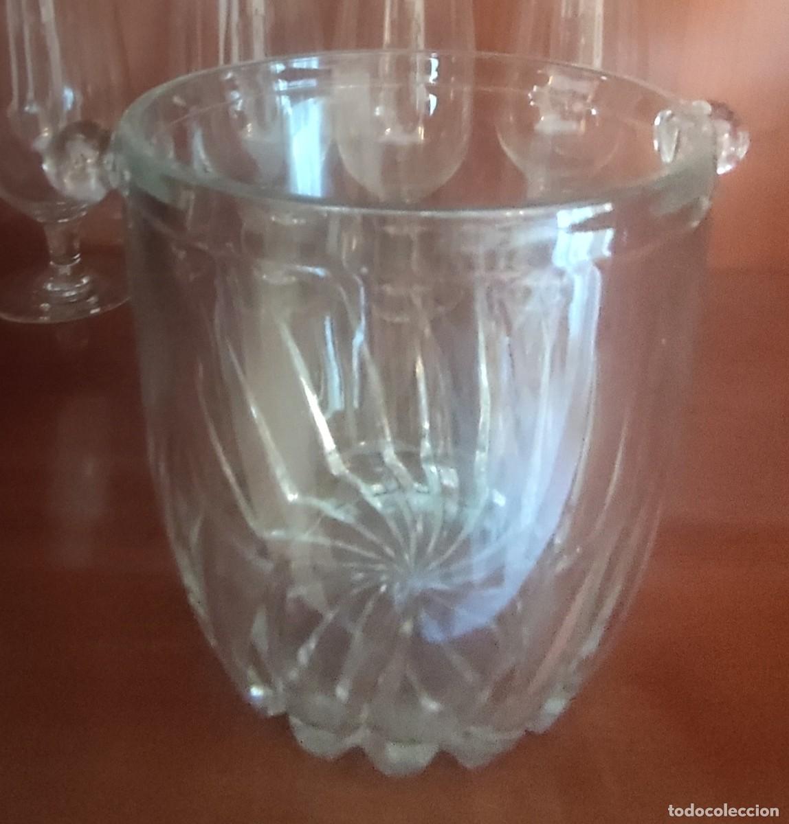 Vintage: Copas y vasos de cristal - Foto 5