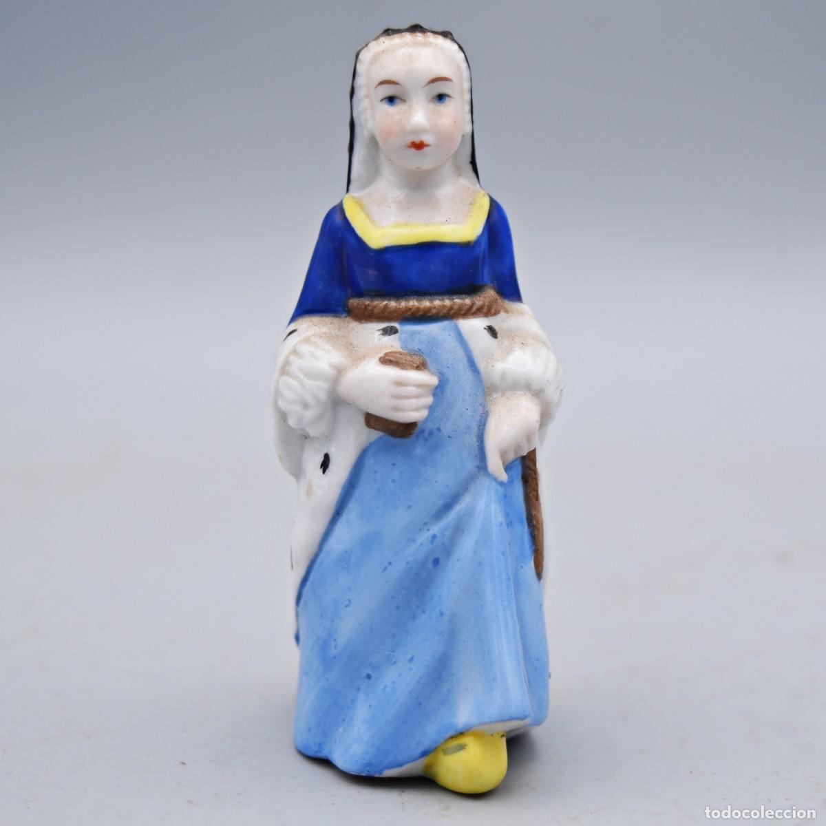 Vintage: Dama de &eacute;poca en porcelana - Foto 2