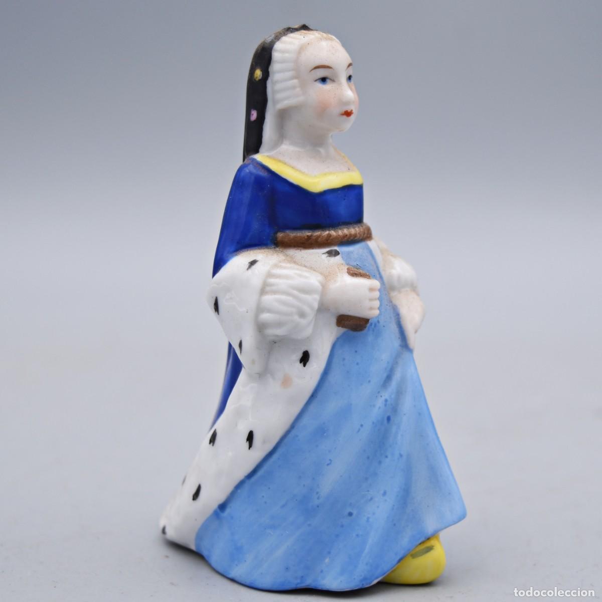 Vintage: Dama de &eacute;poca en porcelana - Foto 4