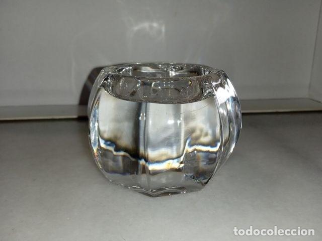 Vintage: Porta velas de Cristal - Foto 2