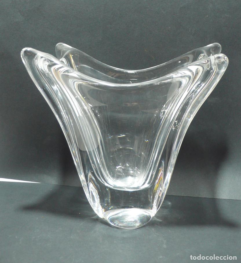 Vintage: JARRON EN CRISTAL TRANSPARENTE - Foto 1