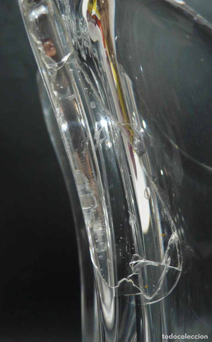 Vintage: JARRON EN CRISTAL TRANSPARENTE - Foto 4