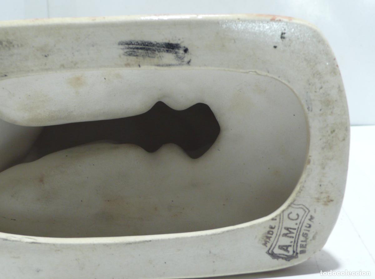 Vintage: BISONTE EN CERAMICA ESMALTADA - Foto 5