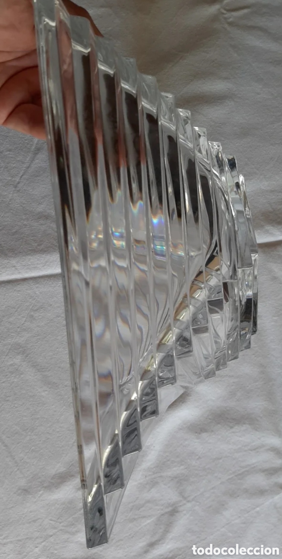 Vintage: Centro de mesa de cristal - Foto 3