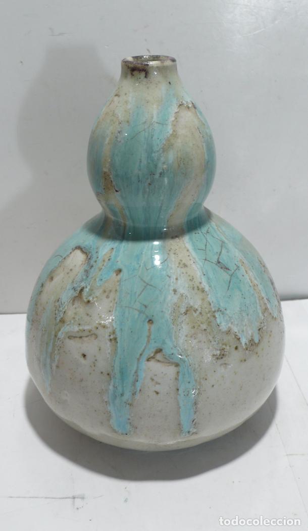 Vintage: JARRON DE CERAMICA ESMALTADA - Foto 2