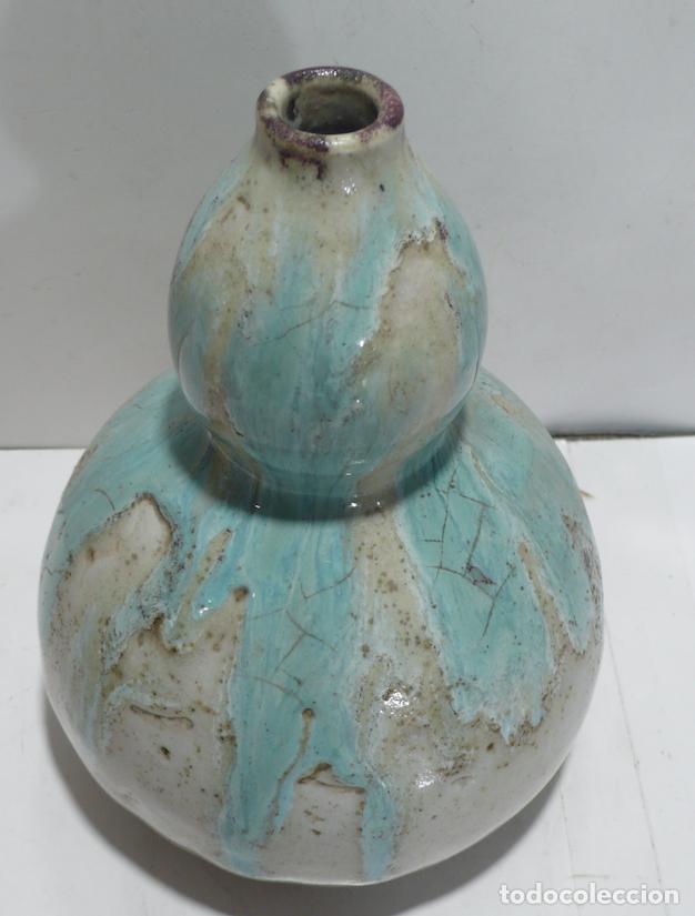 Vintage: JARRON DE CERAMICA ESMALTADA - Foto 3
