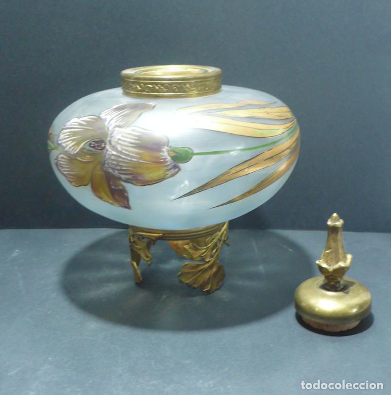 Vintage: TARRO DE CRISTAL DECORADO - Foto 3