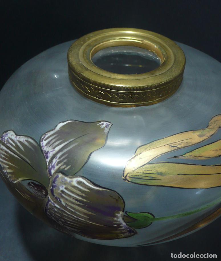 Vintage: TARRO DE CRISTAL DECORADO - Foto 4
