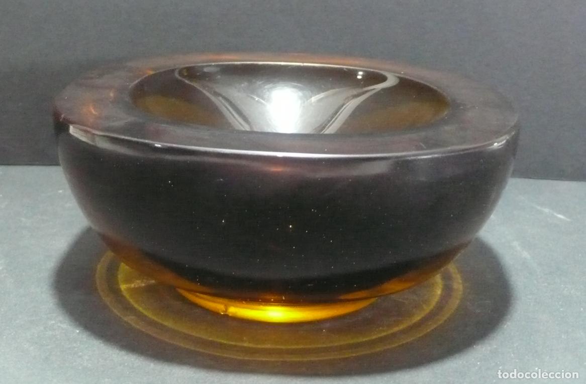 Vintage: CUENCO DE CRISTAL GRUESO - Foto 1