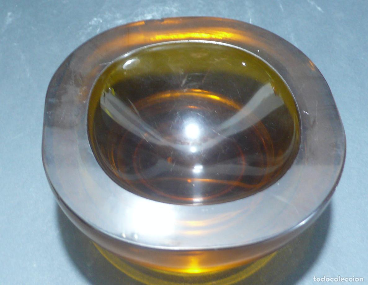 Vintage: CUENCO DE CRISTAL GRUESO - Foto 2