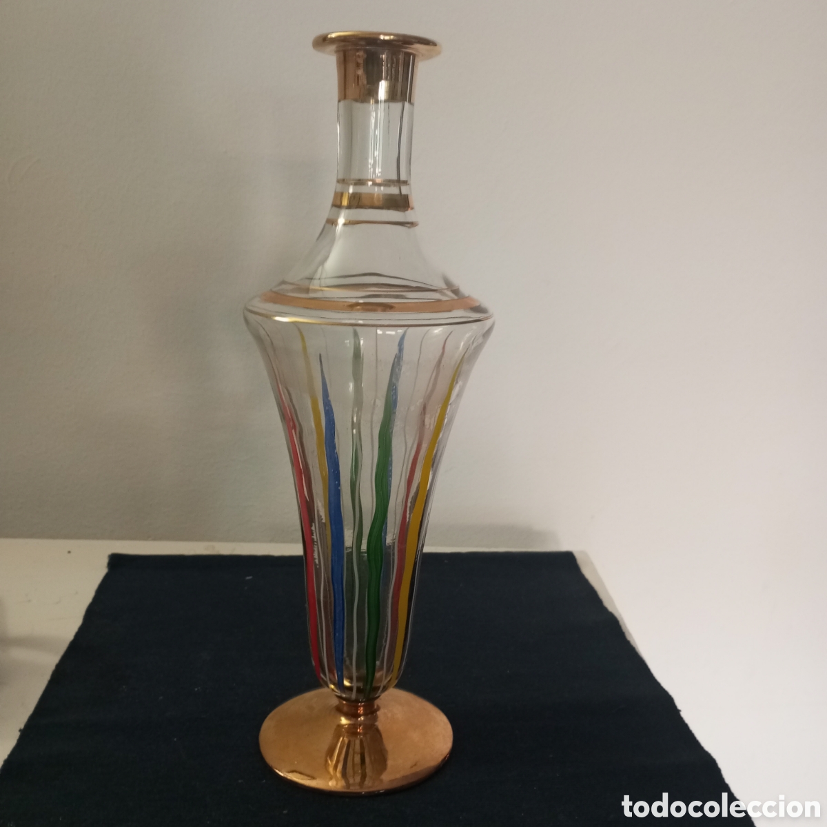 Vintage: Botella antigua de cristal - Foto 1