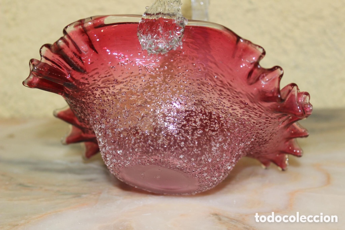 Vintage: Cesta bombonera de Murano - Foto 9