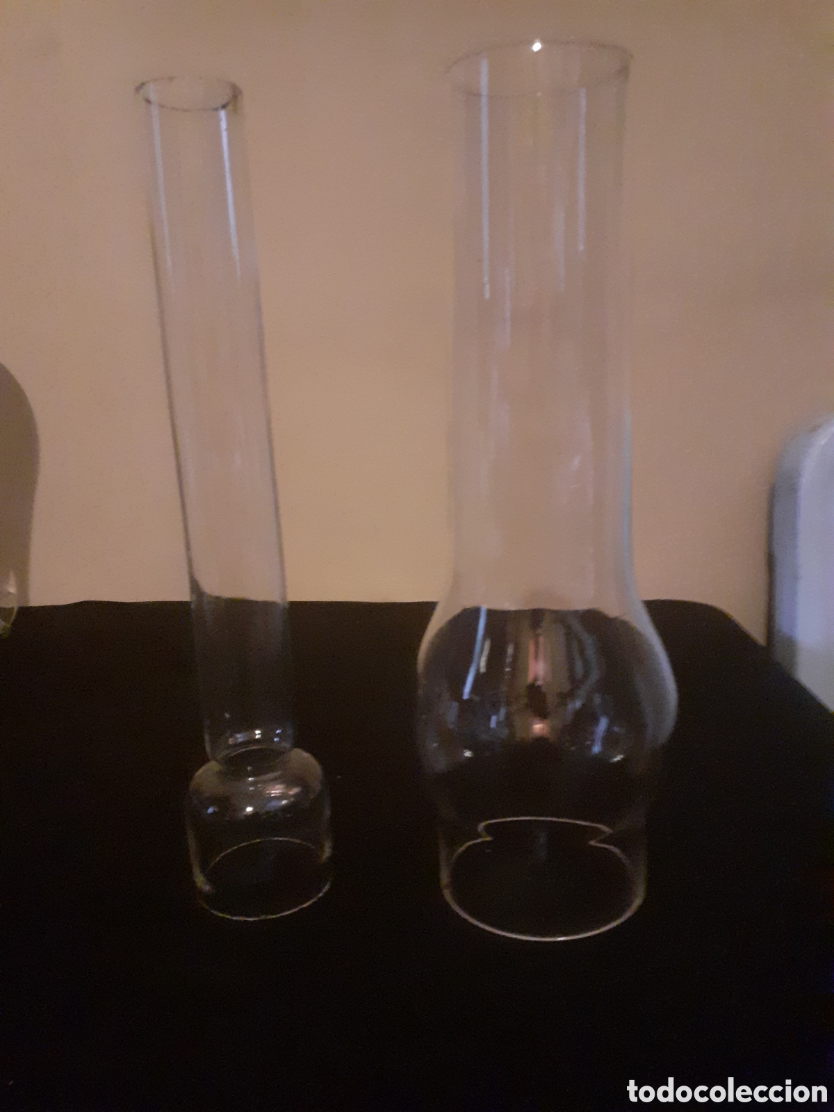 Vintage: Dos Quinques de Cristal - Foto 1