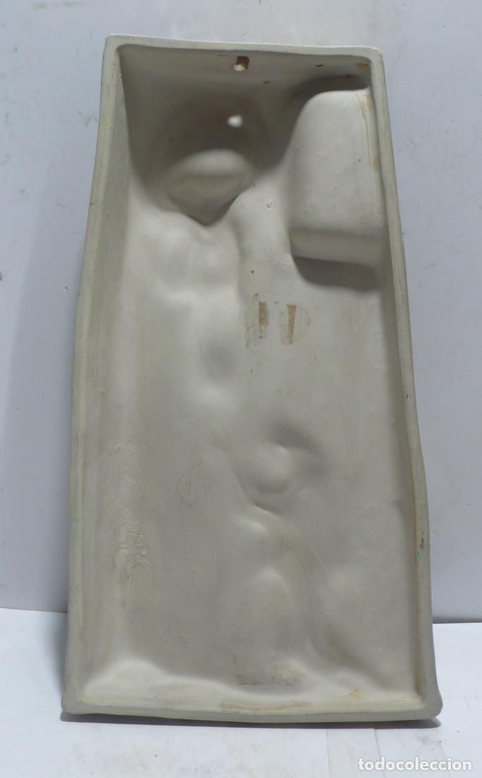 Vintage: PLACA DE PORCELANA ABSTRACTA - Foto 2