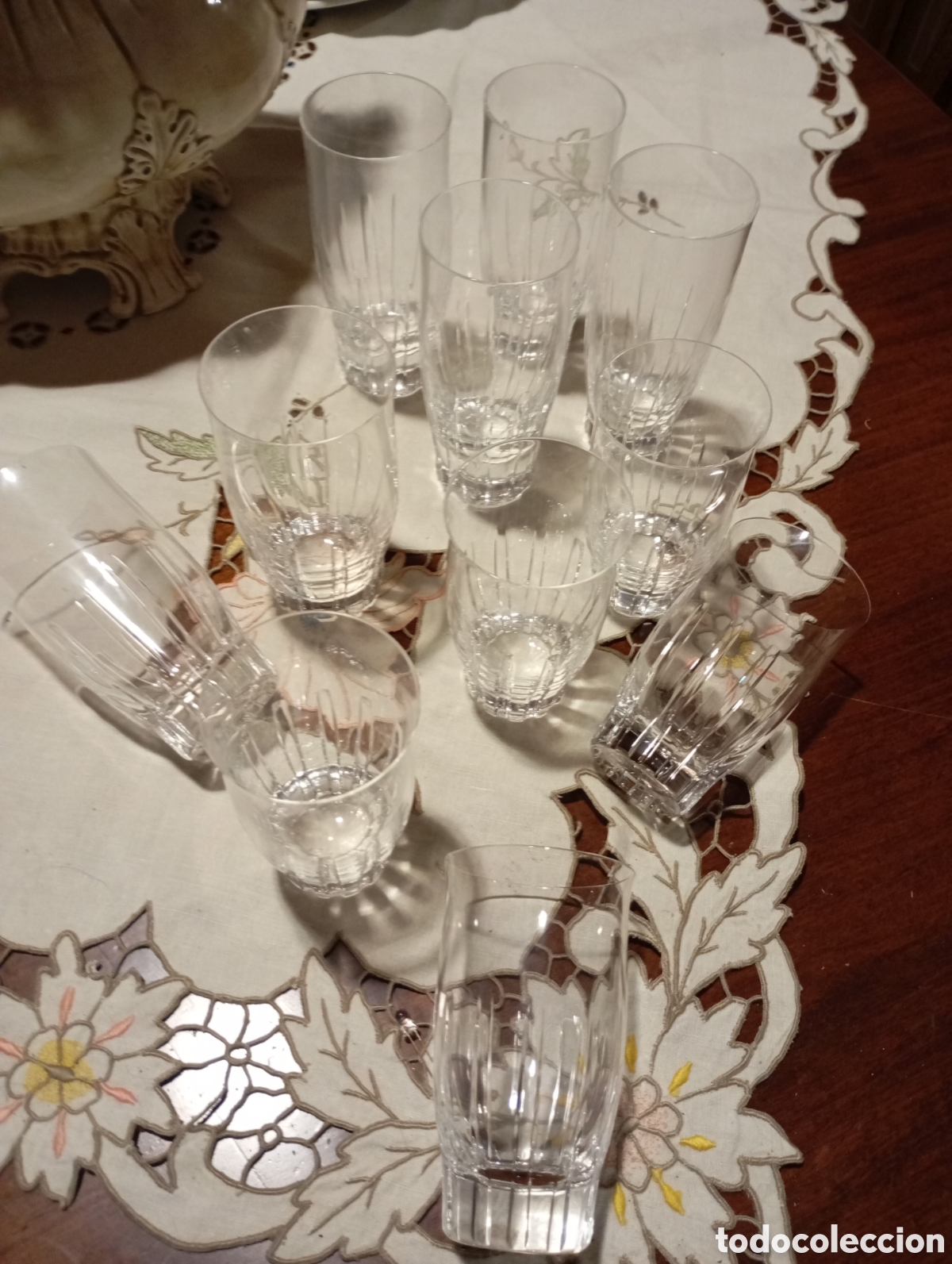 Vintage: Vasos cristal tallado - Foto 2