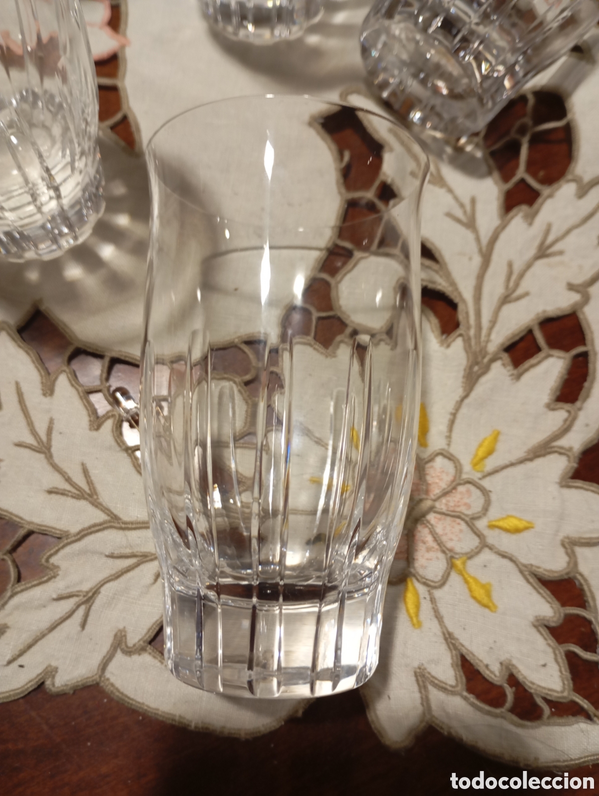 Vintage: Vasos cristal tallado - Foto 3