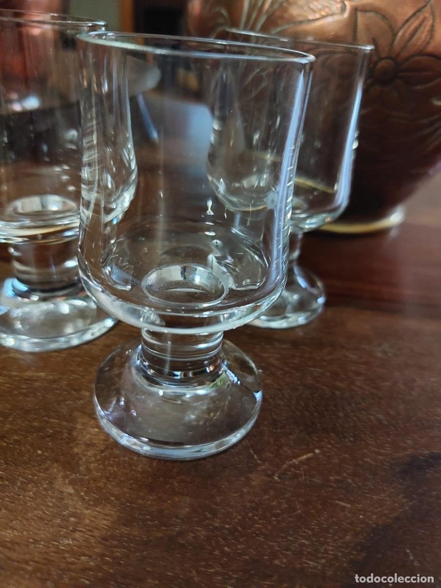 Vintage: 3 COPAS CRISTAL PEQUE&Ntilde;AS - Foto 2