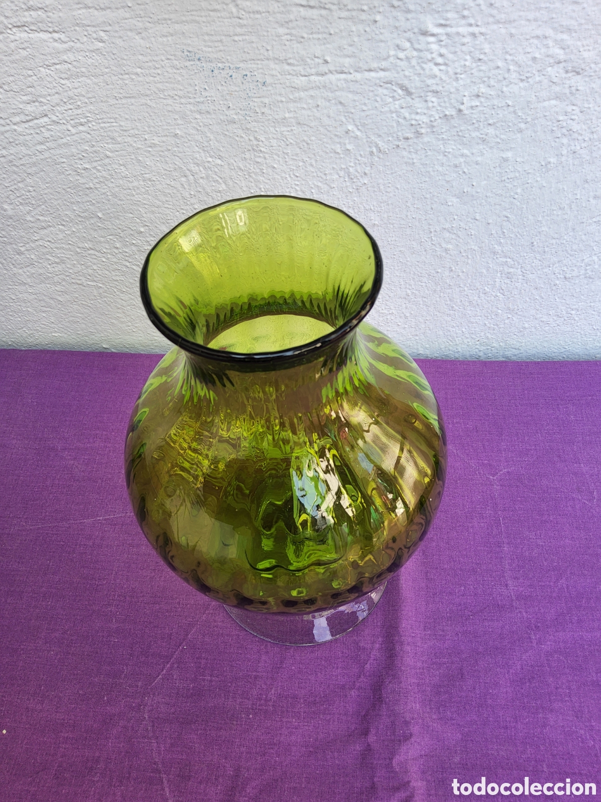 Vintage: Copon de cristal soplado - Foto 2