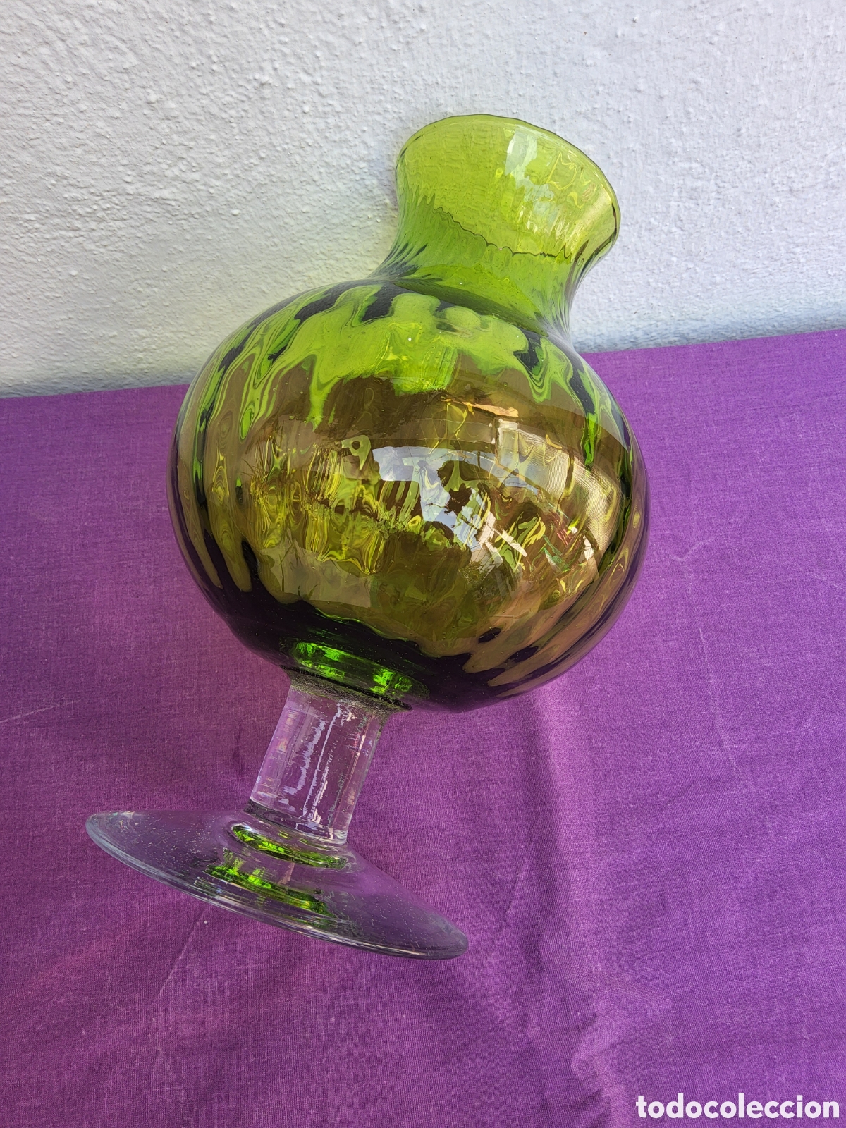 Vintage: Copon de cristal soplado - Foto 3