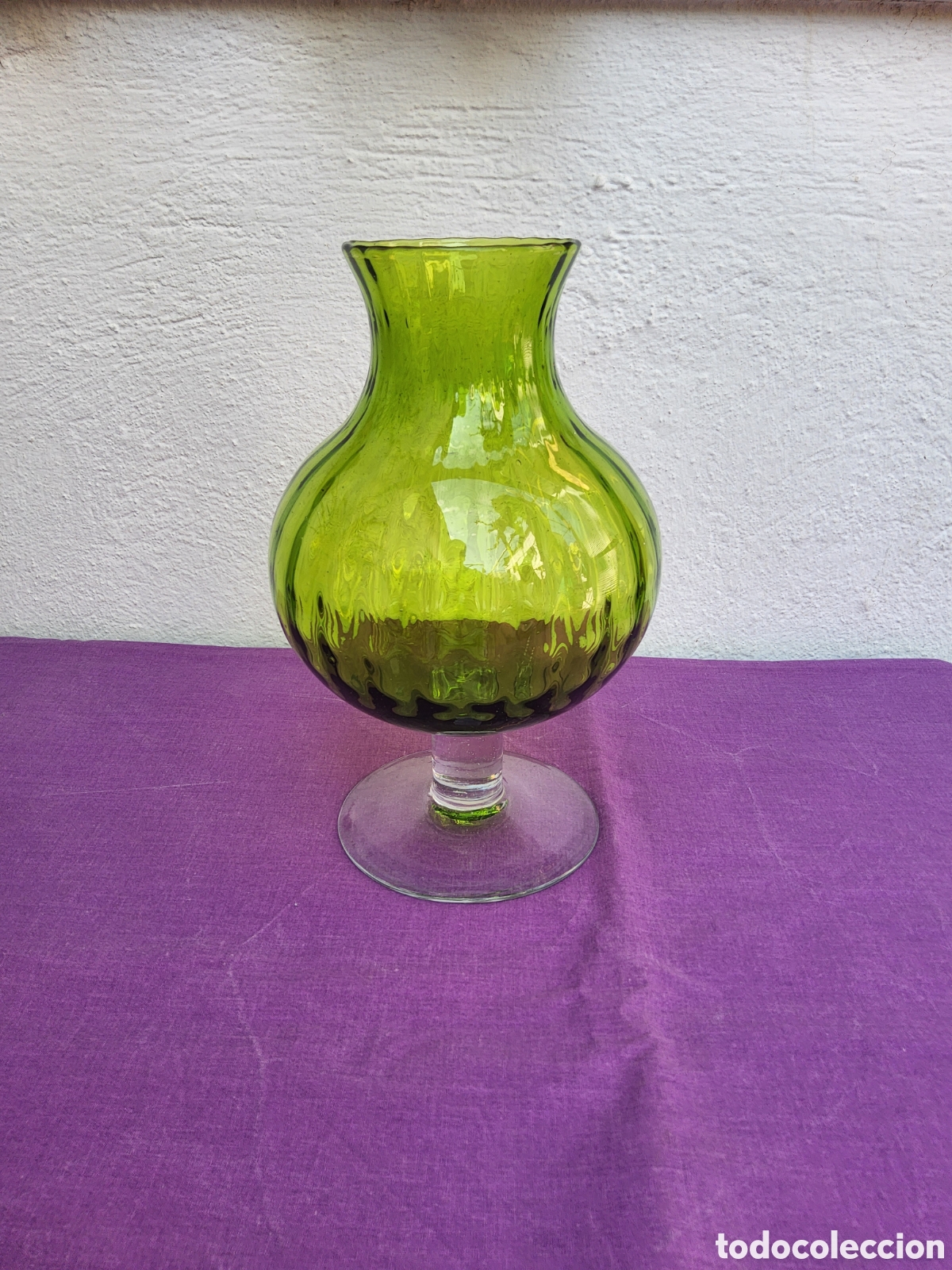 Vintage: Copon de cristal soplado - Foto 1