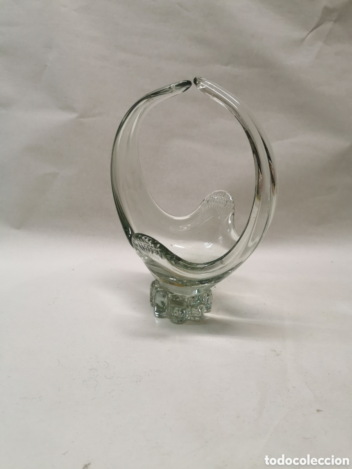 Vintage: Centro mesa de cristal - Foto 1