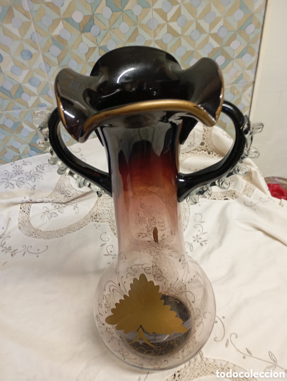 Vintage: Jarr&oacute;n cristal murano - Foto 4