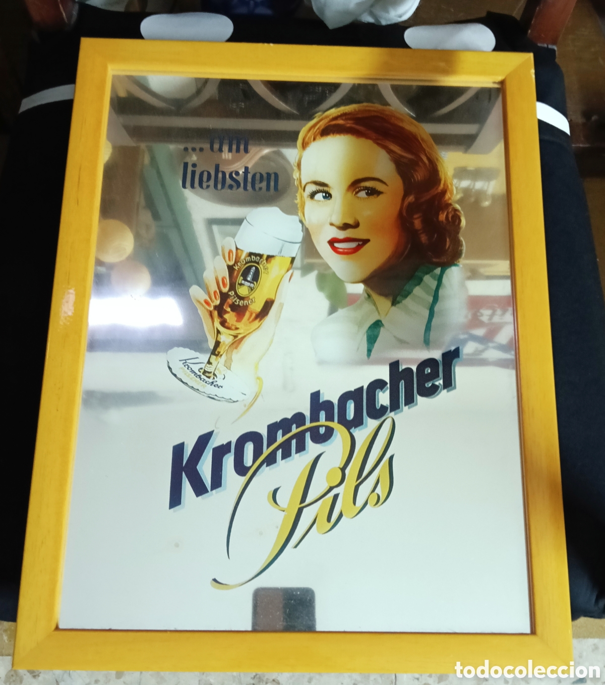 Vintage: Cuadro vintage krombacher - Foto 4