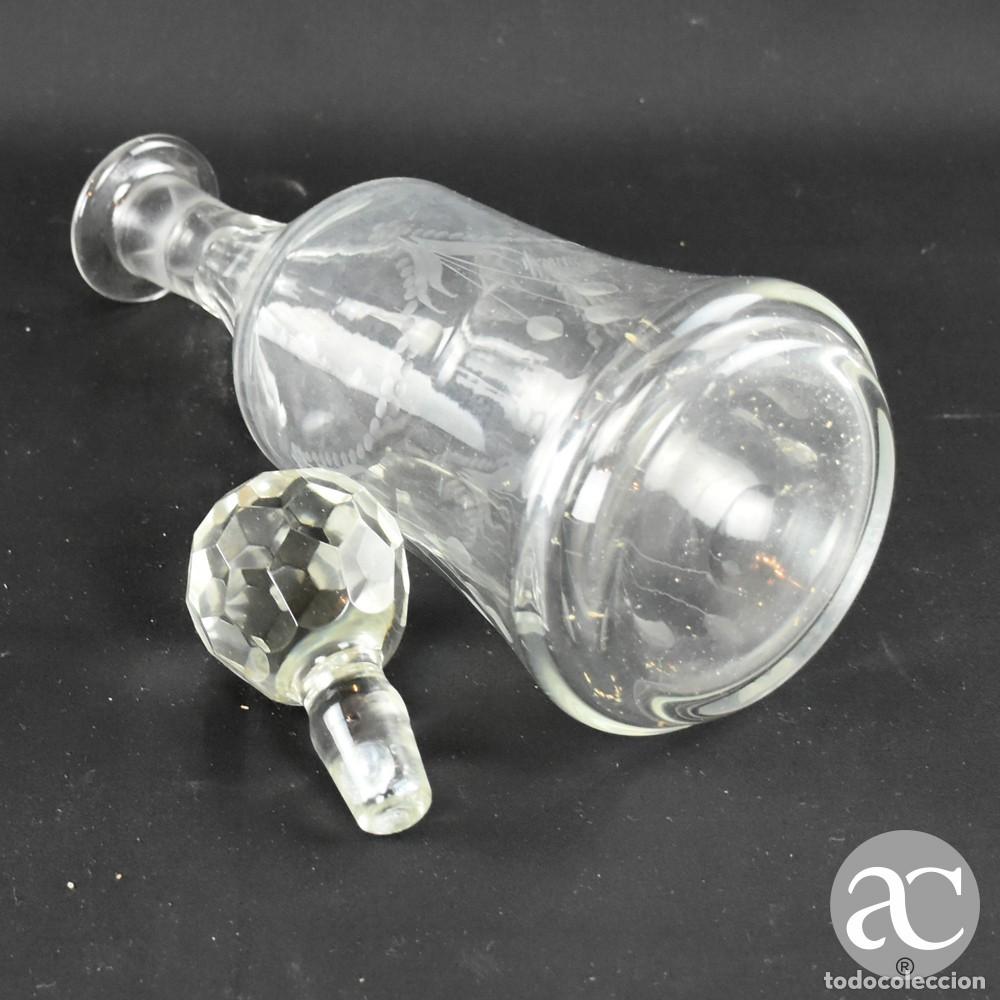 Vintage: Garrafa com rolha em cristal com grinaldas - Foto 7