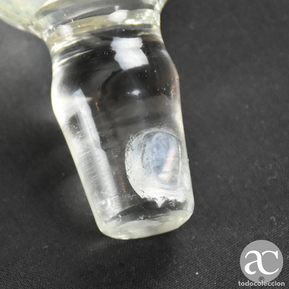 Vintage: Garrafa com rolha em cristal com grinaldas - Foto 9