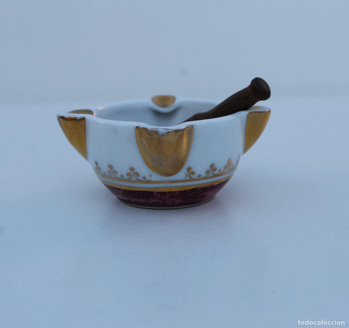Vintage: MINI MORTERO DE CERAMICA - Foto 1