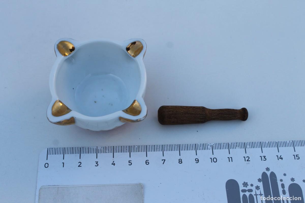 Vintage: MINI MORTERO DE CERAMICA - Foto 3