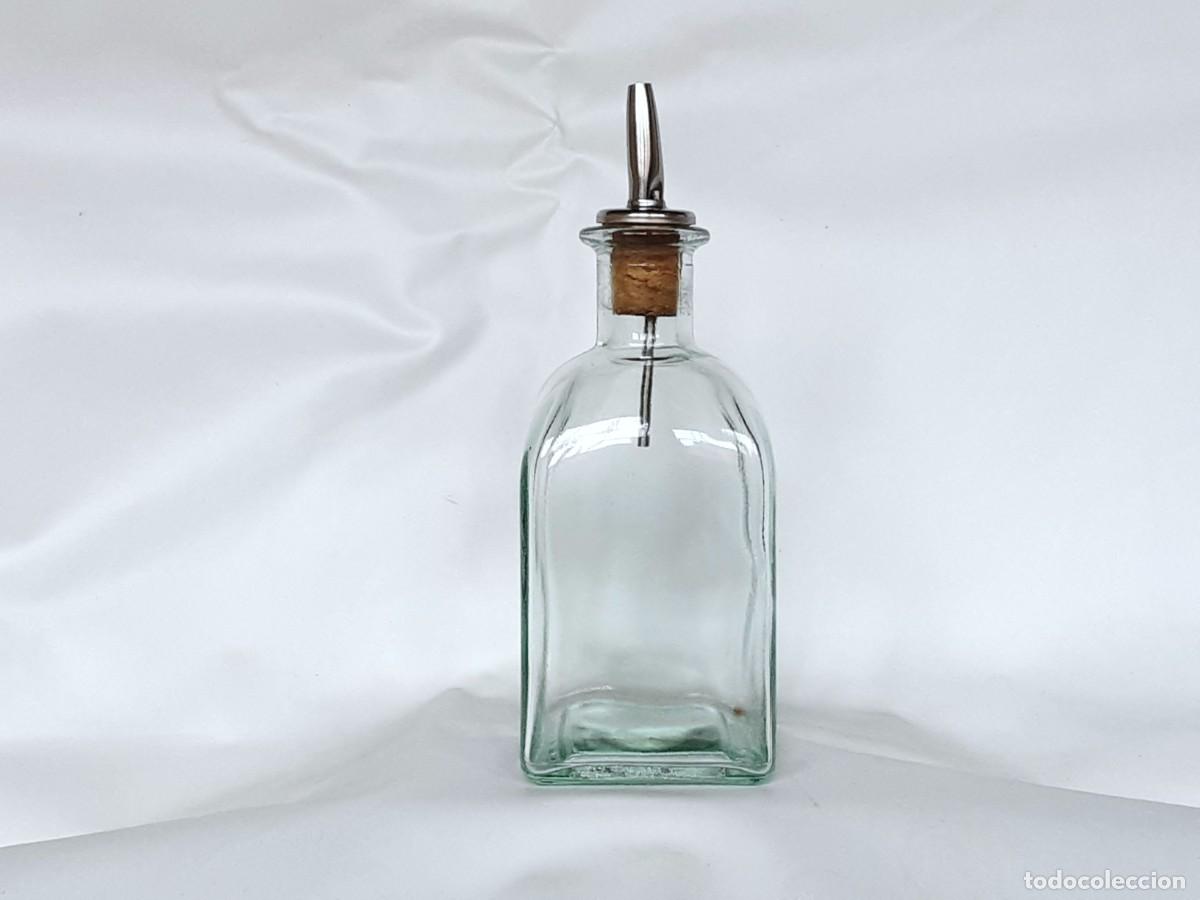 Vintage: ACEITERA O VINAGRERA DE CRISTAL - Foto 1