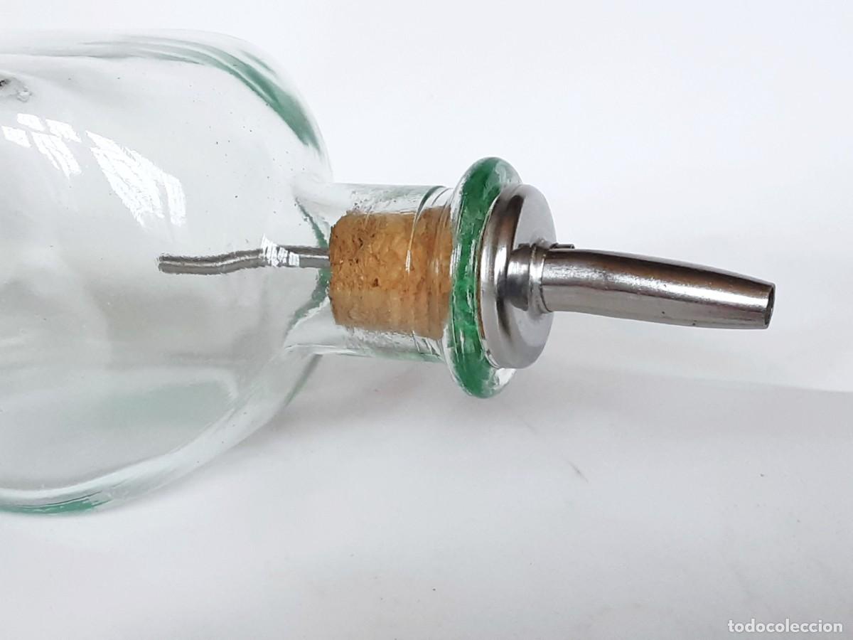 Vintage: ACEITERA O VINAGRERA DE CRISTAL - Foto 6