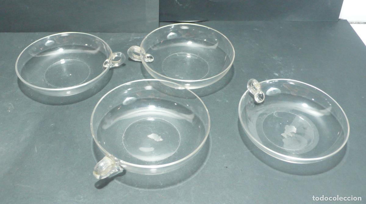 Vintage: CUATRO CAP DE FRUTAS CRISTAL - Foto 1