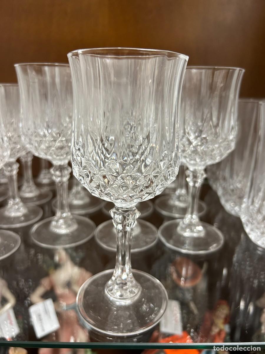Vintage: Copas de cristal tallado - Foto 1