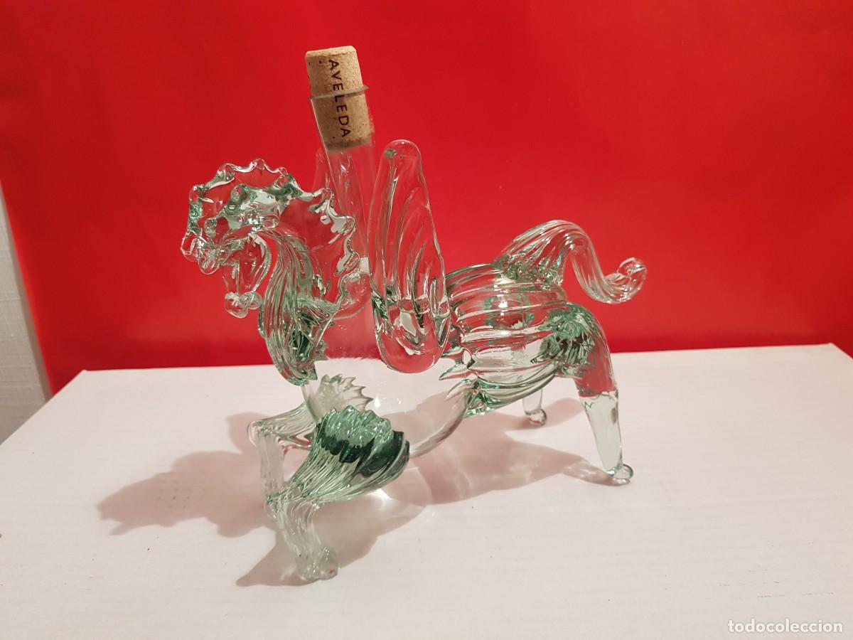 Vintage: BOTELLA DE CRISTAL PARA LICOR - Foto 4